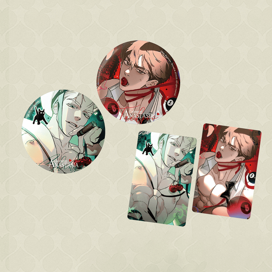 Codename: Anastasia 'Masquerade' Pop-Up Cafe - Sailor Badge Set - XYYCO - Badge - Harumio