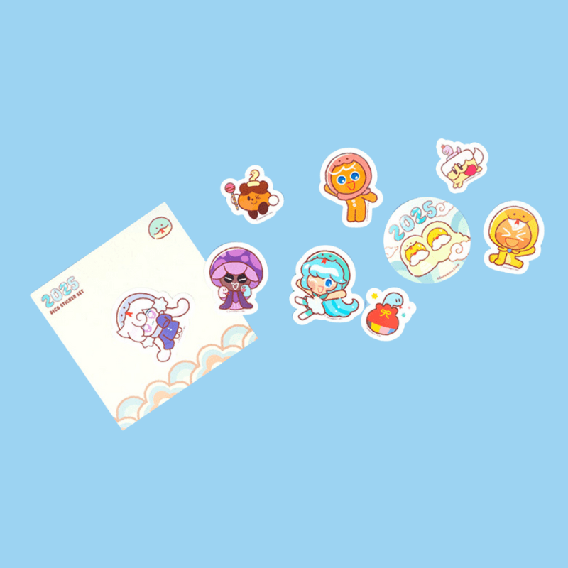 Cookie Run - 2025 Sticker Set - Cookie Run - Sticker - Harumio