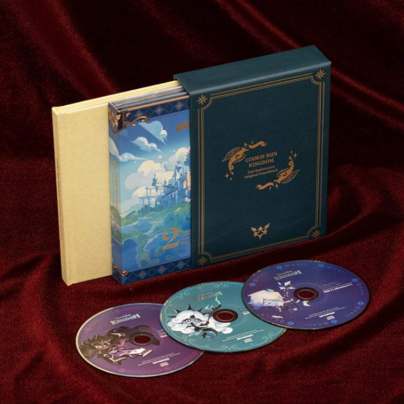 Cookie Run - Kingdom 3rd Anniversary OST Album & All Package - Cookie Run - OST Album - Harumio