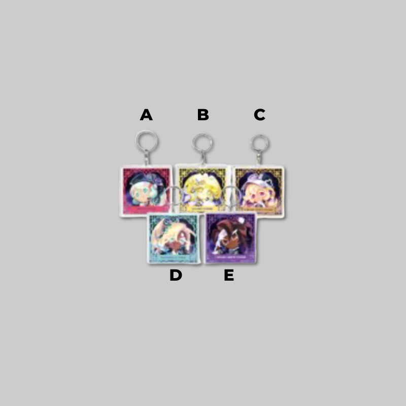 Featuring exclusive artwork created for the special Cookie Run: Kingdom × B!TES collaboration, this collectible acrylic keyring is a fun and stylish way to personalize your everyday accessories.
