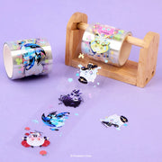 Add a fun touch to your stationery and craft collection with the Cookie Run - Transparent Roll Sticker.