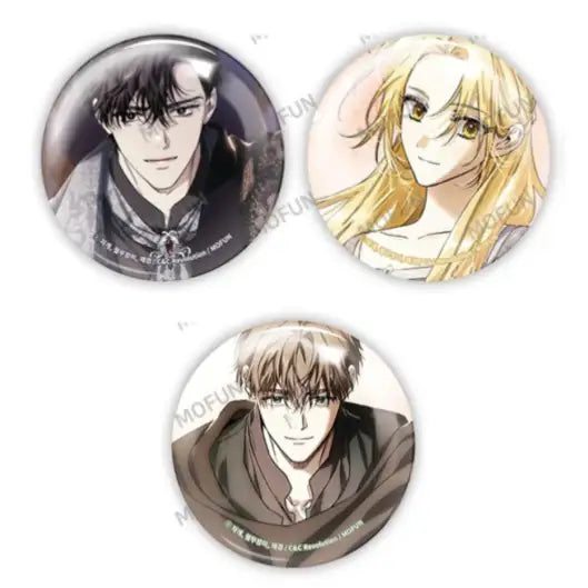 I Tamed My Ex-Husband's Mad Dog x Mofun - Can Badges - MOFUN - Can Badge - Harumio