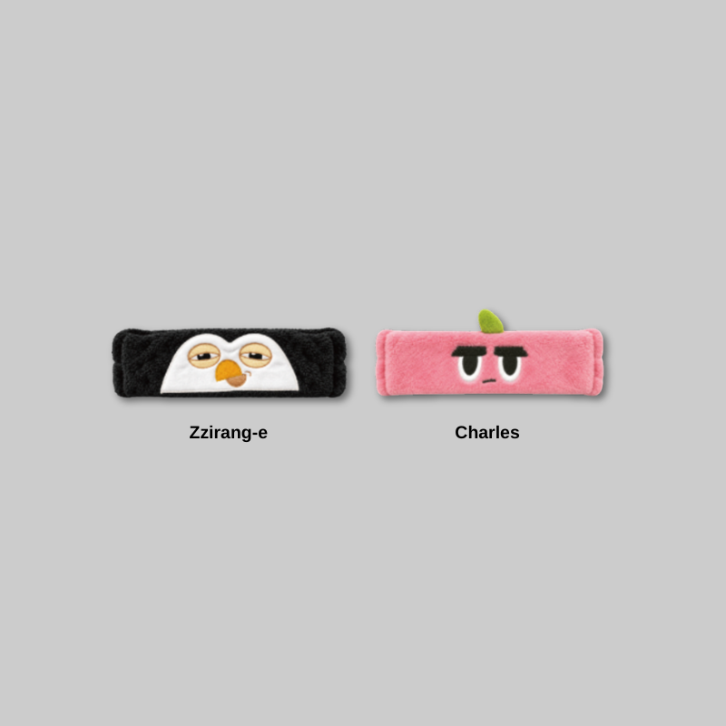 Make your skincare routine more enjoyable with the DAY OFF AIRLINE: D.O ZZirang-e &amp; Charles - Face Wash Headband.