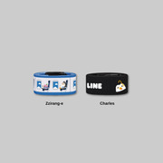 Make your travel essentials more distinctive with the DAY OFF AIRLINE: D.O ZZirang-e &amp; Charles - Luggage Belt.