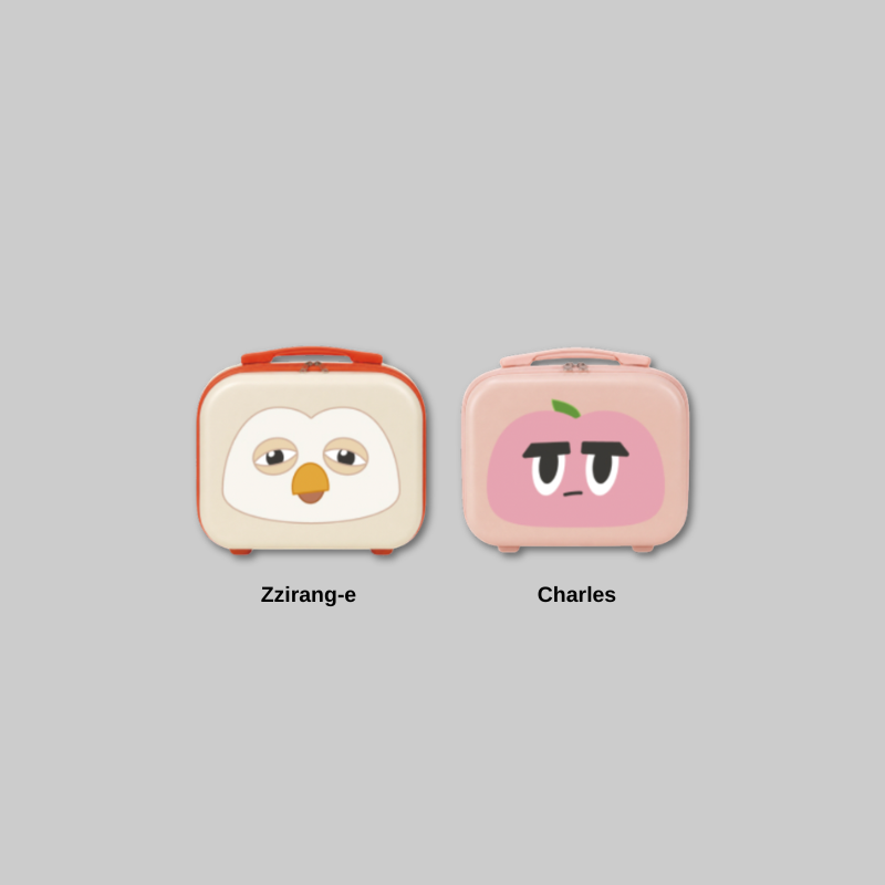 Keep your essentials organized in style with the DAY OFF AIRLINE: D.O ZZirang-e &amp; Charles - Macaron Ready Bag.