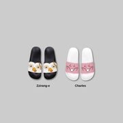 Enjoy relaxed moments at home with the DAY OFF AIRLINE: D.O ZZirang-e &amp; Charles - Slippers.