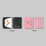 Protect and personalize your device with the DAY OFF AIRLINE: D.O ZZirang-e &amp; Charles - iPad Case (11inch).