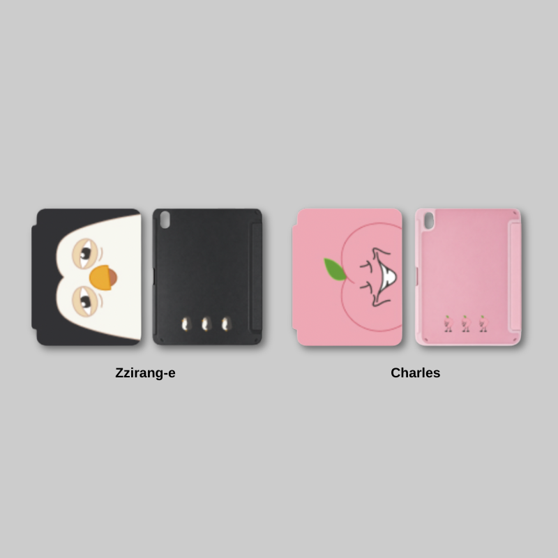 Protect and personalize your device with the DAY OFF AIRLINE: D.O ZZirang-e &amp; Charles - iPad Case (11inch).