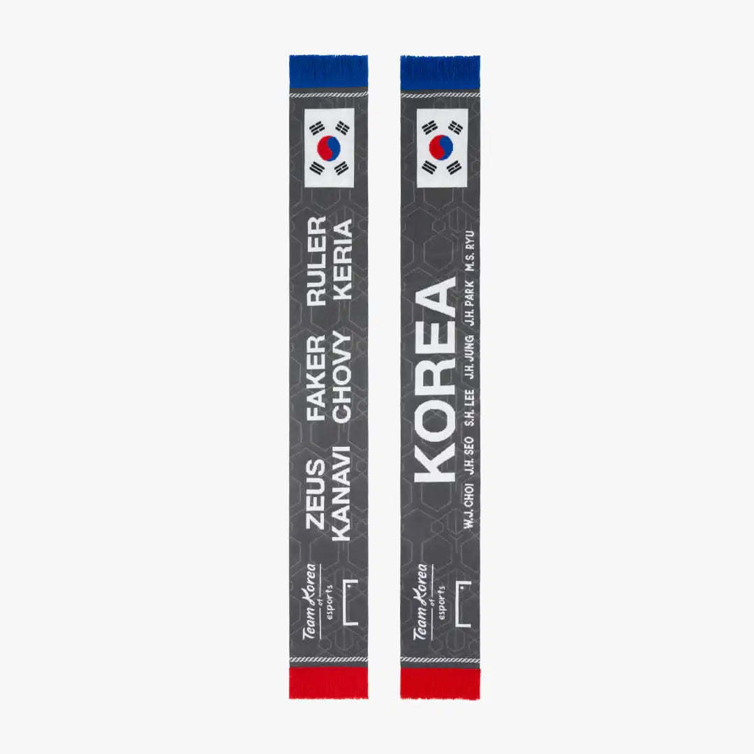 Team Korea eSports - eSports T-Shirt & Muffler - Team Korea eSports - Clothing - Harumio