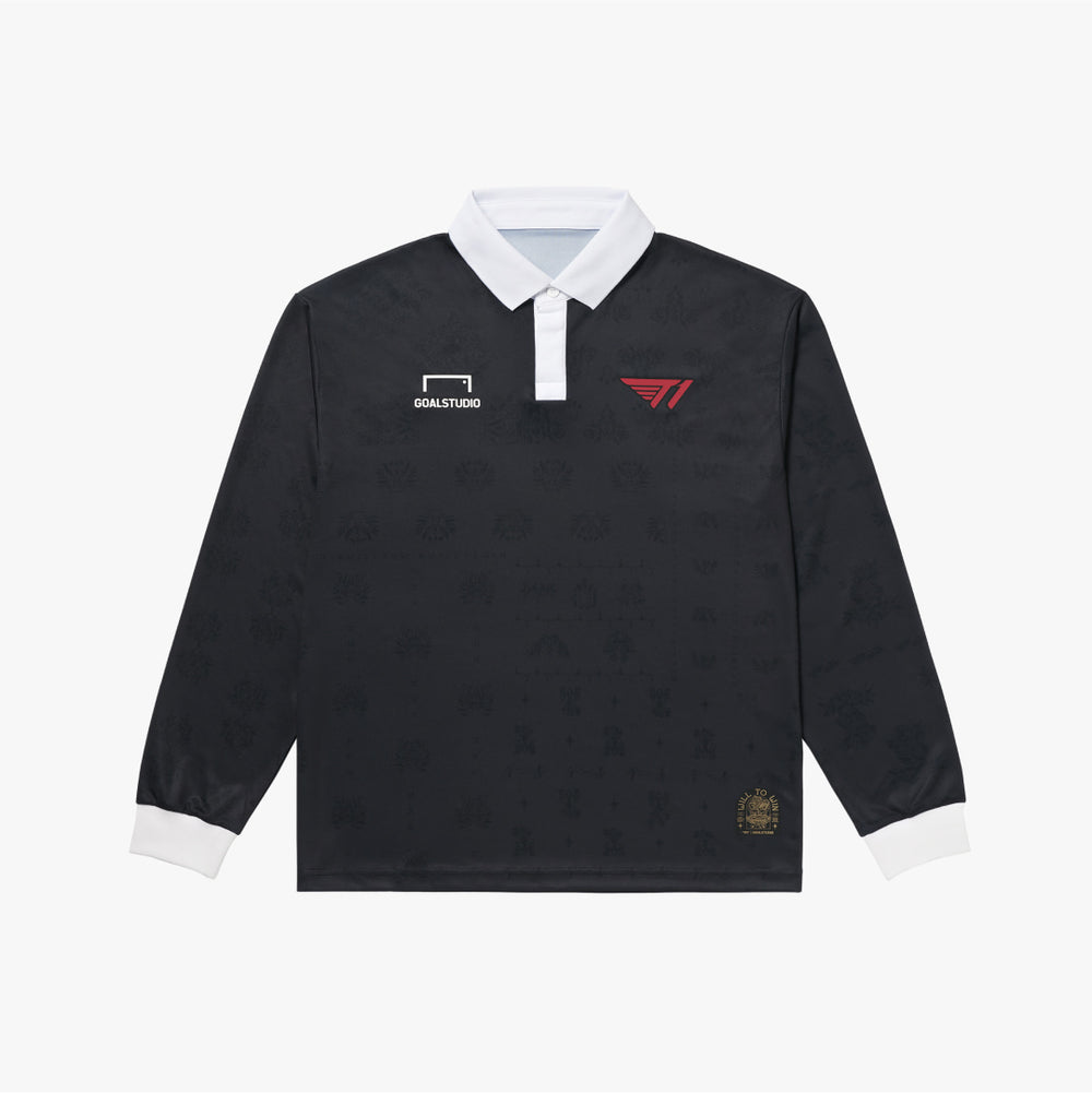 T1 x GOALSTUDIO - T1 23 Long Sleeve Polo Shirt