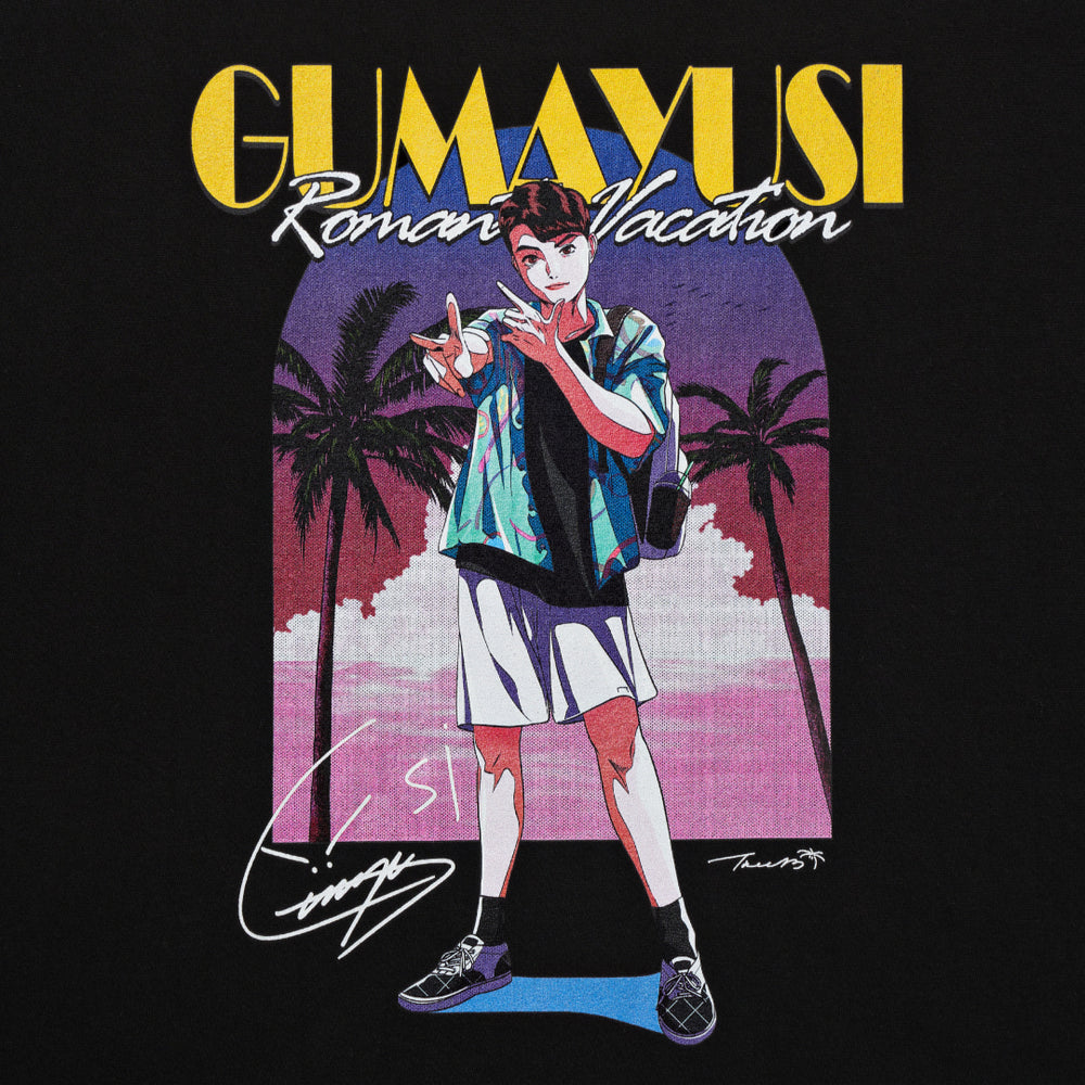 T1 x GOALSTUDIO - Romantic Vacation Gumayusi Graphic T-Shirt
