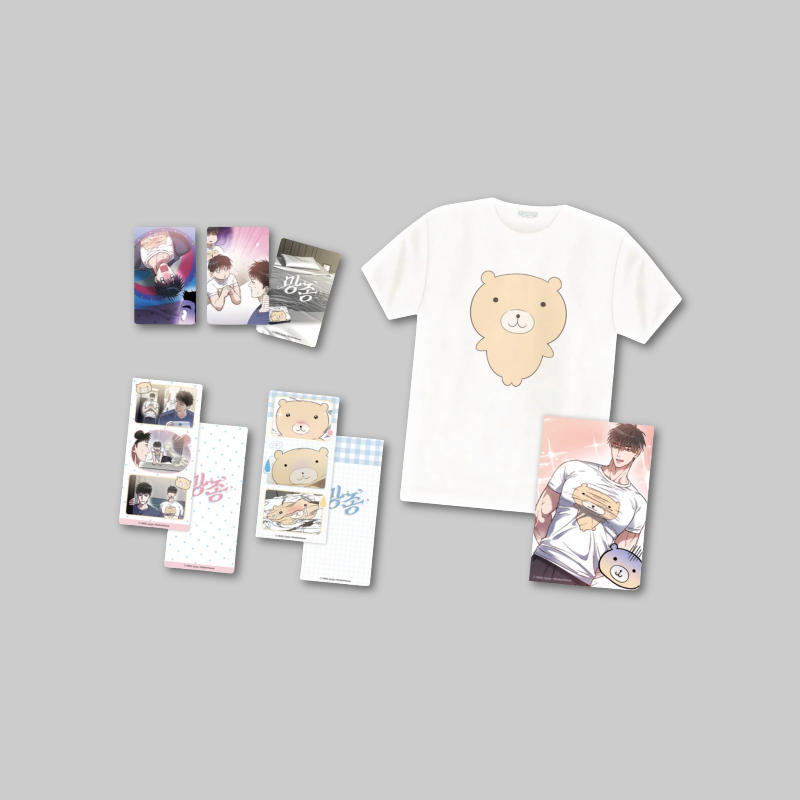 Celebrate the collaboration with the Dead Seed x Genki Collection Cafe - Bear T-Shirt Set.