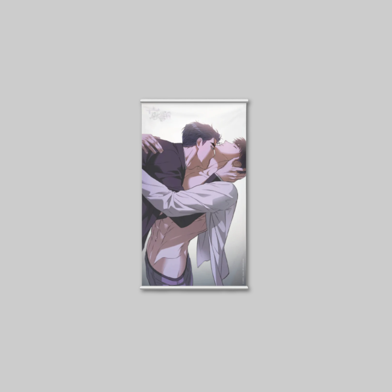 Bring the collaboration into your display space with the Dead Seed x Genki Collection Cafe - Hanging Scroll.