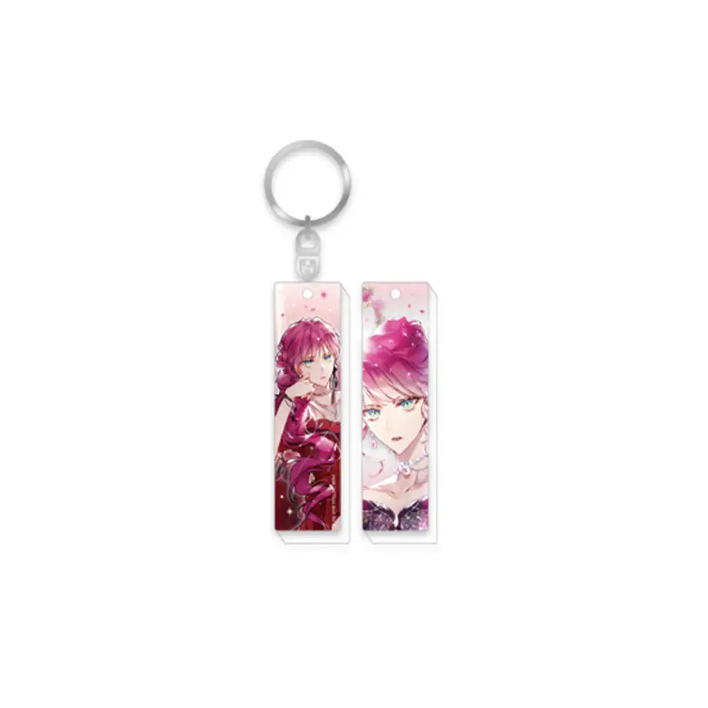 Villains Are Destined to Die Popup Store - Acrylic Block Keyring (Double-Sided) - Soone Content - Acrylic Keyring - Harumio