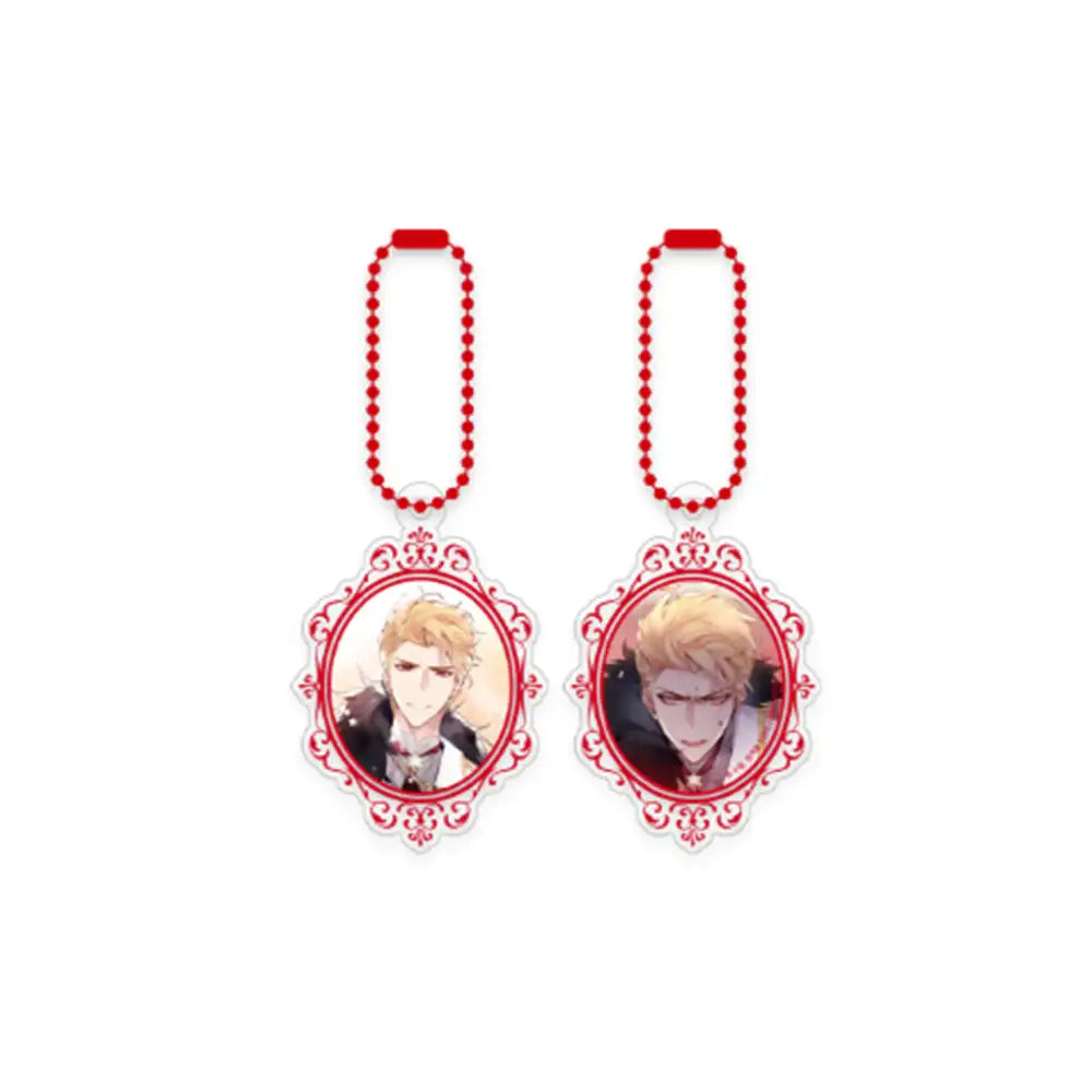 Villains Are Destined to Die Popup Store - Acrylic Framed Keyring (Double-Sided) - Soone Content - Acrylic Keyring - Harumio