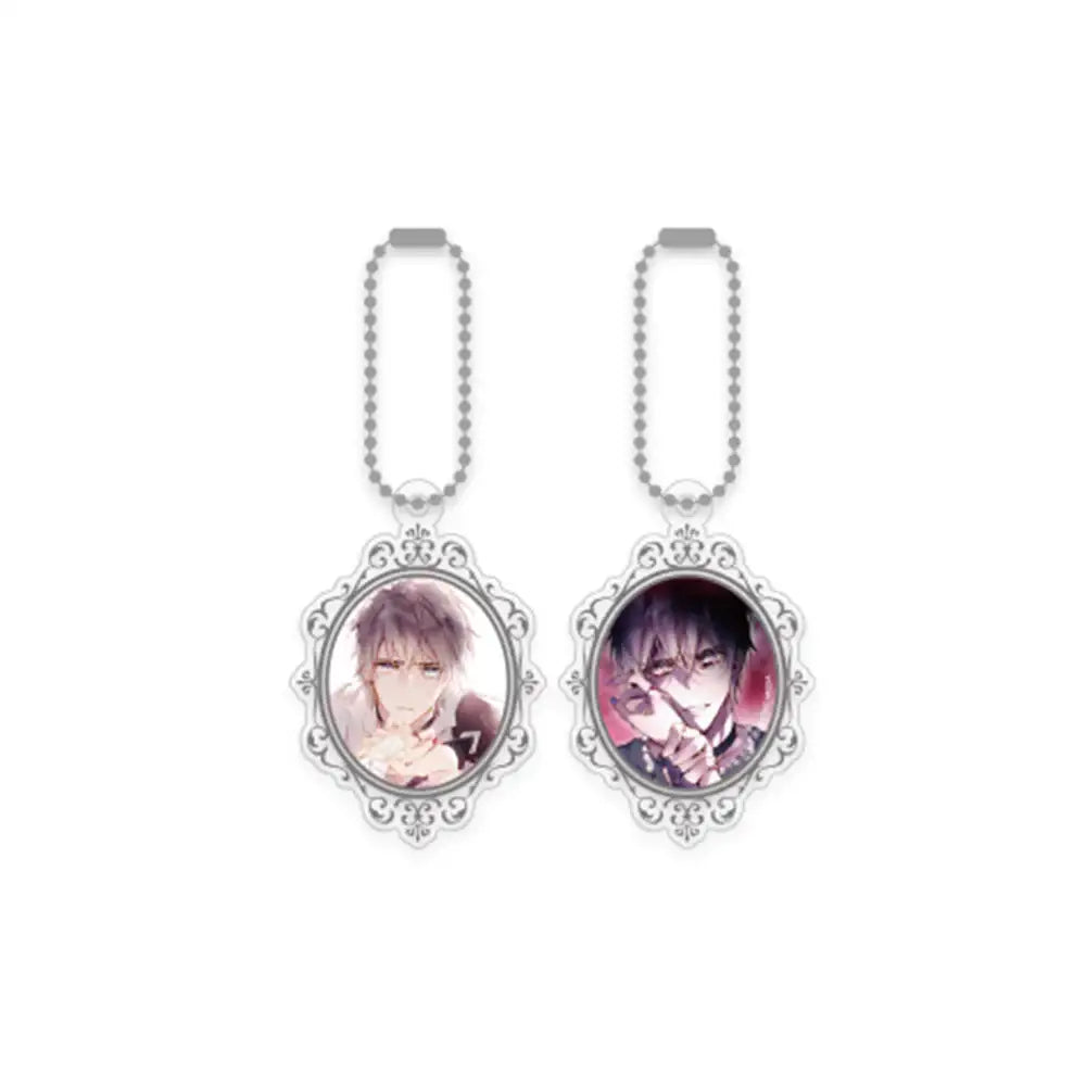 Villains Are Destined to Die Popup Store - Acrylic Framed Keyring (Double-Sided) - Soone Content - Acrylic Keyring - Harumio