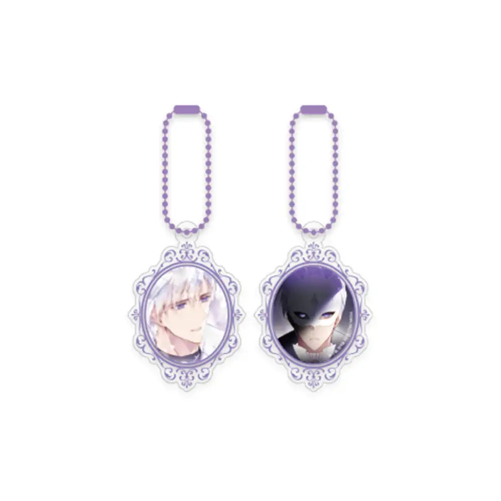 Villains Are Destined to Die Popup Store - Acrylic Framed Keyring (Double-Sided) - Soone Content - Acrylic Keyring - Harumio