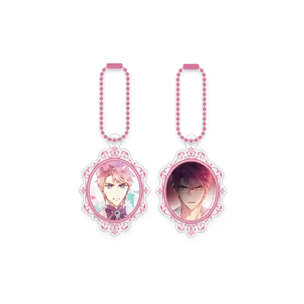 Villains Are Destined to Die Popup Store - Acrylic Framed Keyring (Double-Sided) - Soone Content - Acrylic Keyring - Harumio