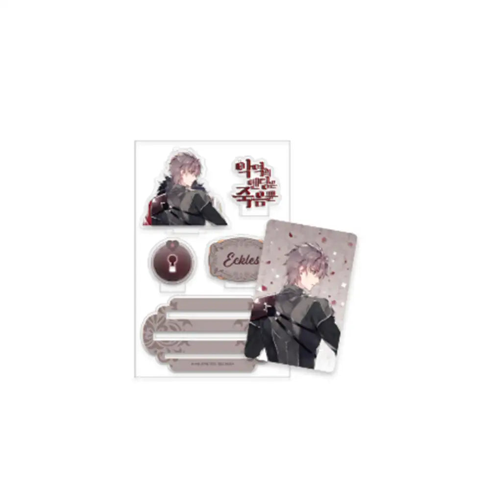 Villains Are Destined to Die Popup Store - Acrylic Photo Card Stand - Soone Content - Photo Card Stand - Harumio