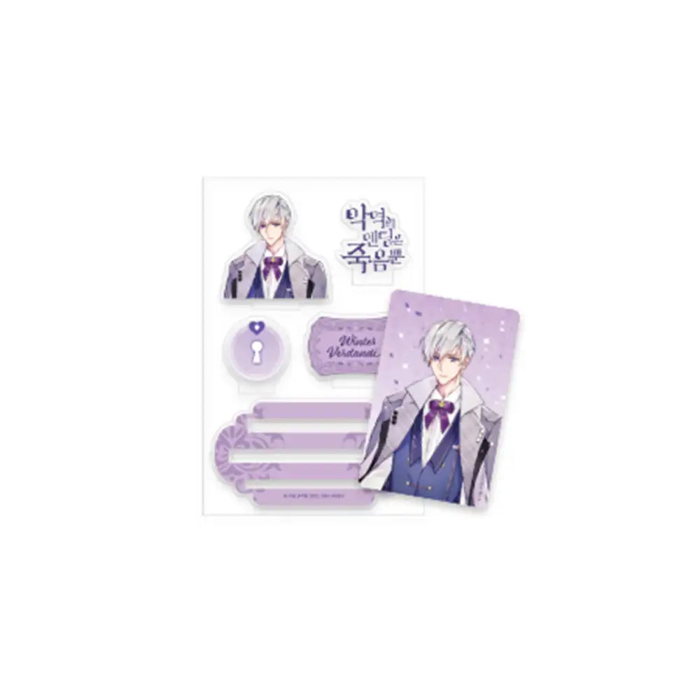 Villains Are Destined to Die Popup Store - Acrylic Photo Card Stand - Soone Content - Photo Card Stand - Harumio