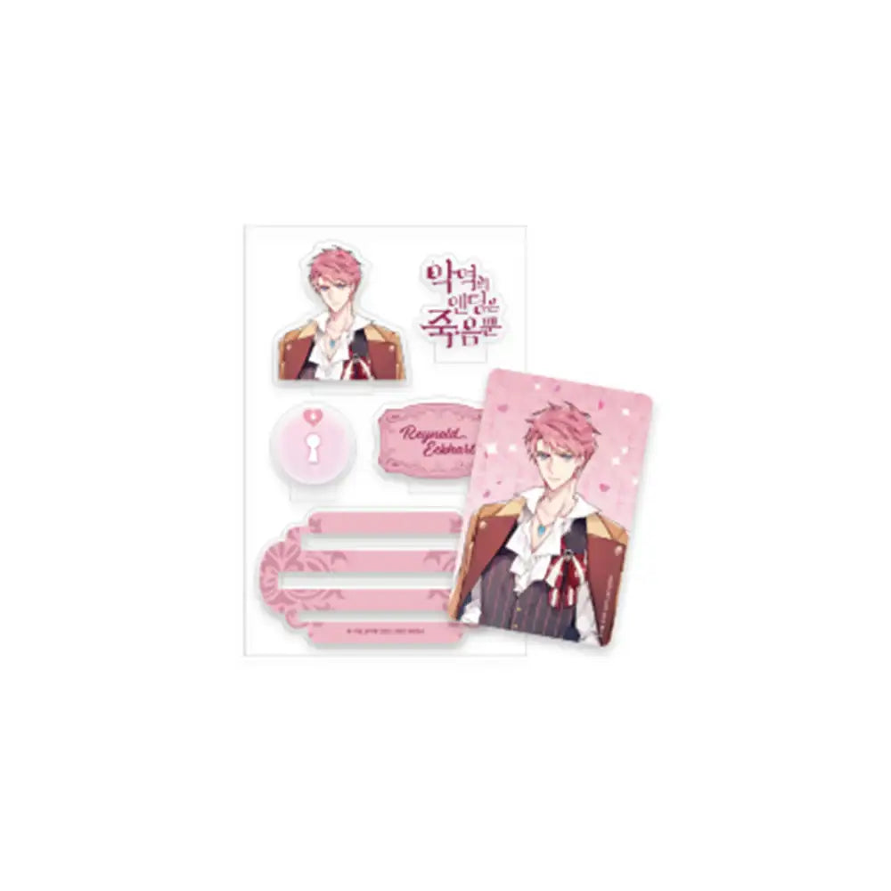 Villains Are Destined to Die Popup Store - Acrylic Photo Card Stand - Soone Content - Photo Card Stand - Harumio