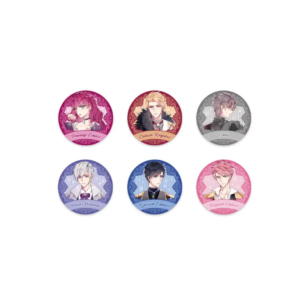 Villains Are Destined to Die Popup Store - Can Badge - Soone Content - Can Badge - Harumio