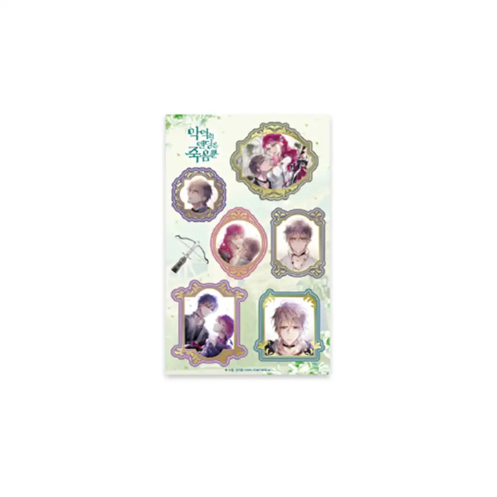 Villains Are Destined to Die Popup Store - Seal Sticker - Soone Content - Sticker - Harumio