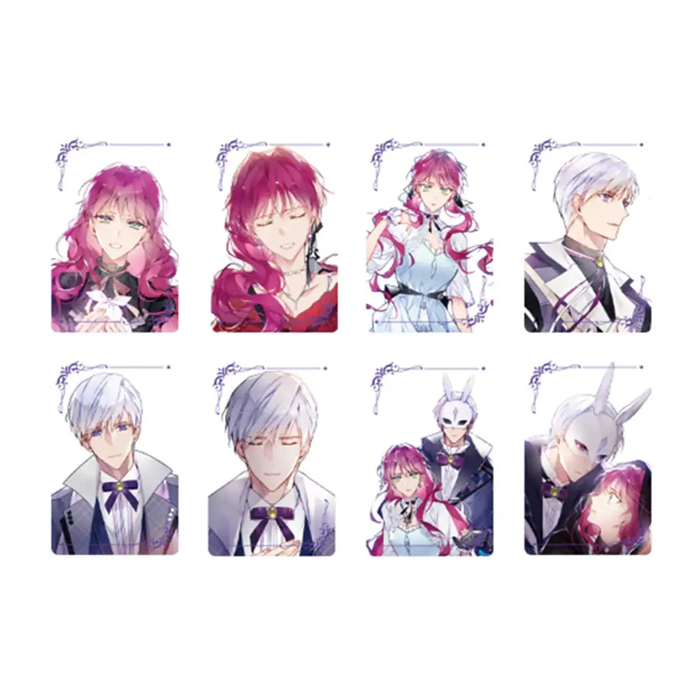 Villains Are Destined to Die Popup Store - Transparent Photocard Set - Soone Content - Photocard Set - Harumio