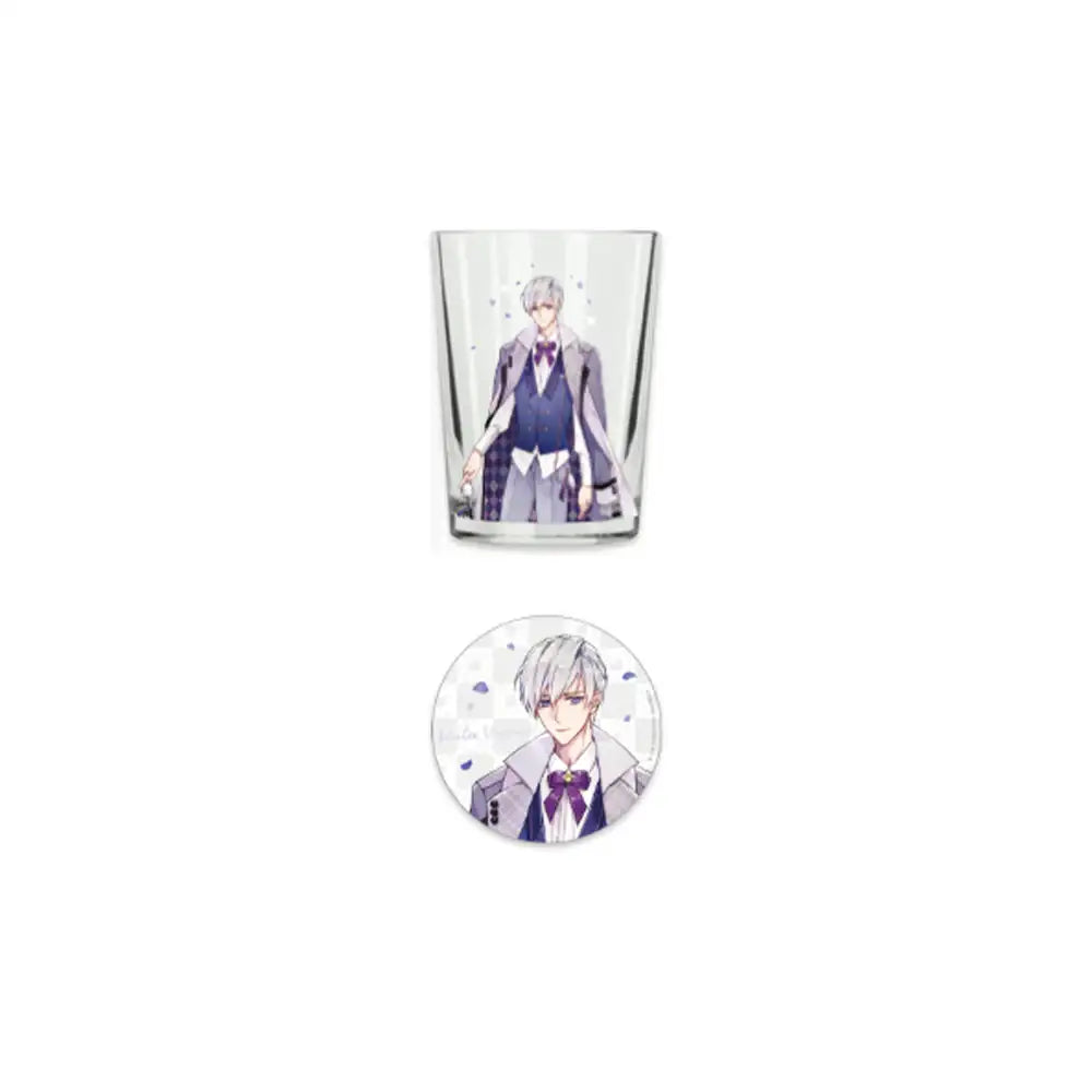 Villains Are Destined to Die Popup Store - Glass Cup & Coaster Set - Soone Content - Glass Cup - Harumio
