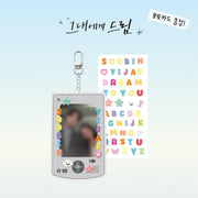Protect and display your favorite photocards with the official Dream To You: Drama – Camcorder Acrylic Photocard Holder Set.