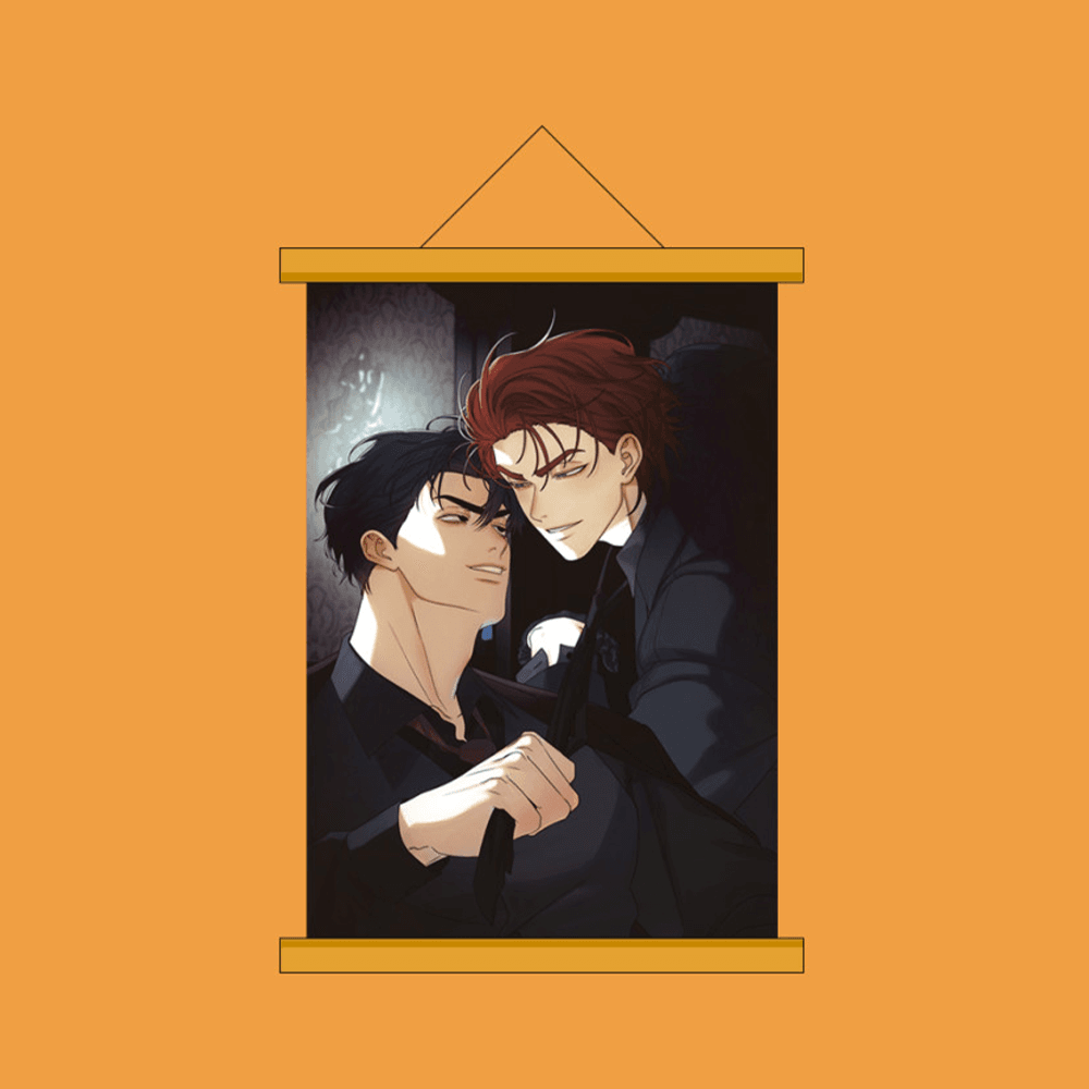 Dreaming of the Dokkaebi - Hanging Scroll Fabric Poster - Crack Webtoon Store - Paper - Harumio