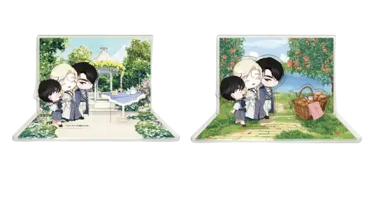 How to Hide the Emperor's Child X Toon!que - Pop-up Store - Acrylic Mini Diorama - Toon!que - Manhwa - Harumio