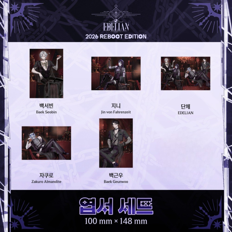 Add a memorable collectible to your collection with the Edelian: Reboot - Postcard Set.