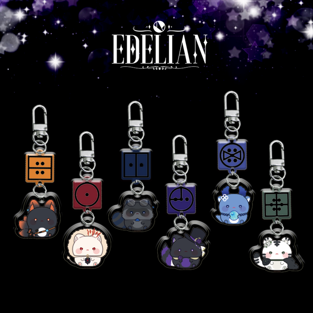 Add a cute character-inspired accessory to your collection with the Edelian - SD Animal Acrylic Keyring.