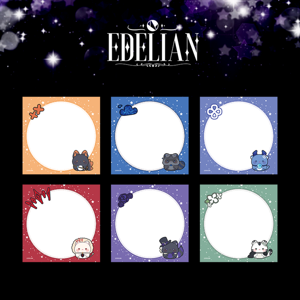 Add a fun character-inspired touch to your notes with the Edelian - SD Sticky Notes.