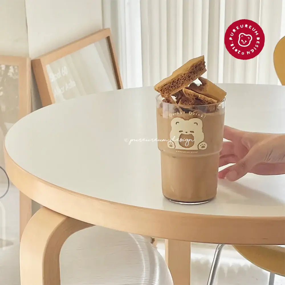 Pureureum Design - Cupid Gom Waang Transparent Tumbler 500ml - Pureureum Design - Home & Living, Accessories - Harumio