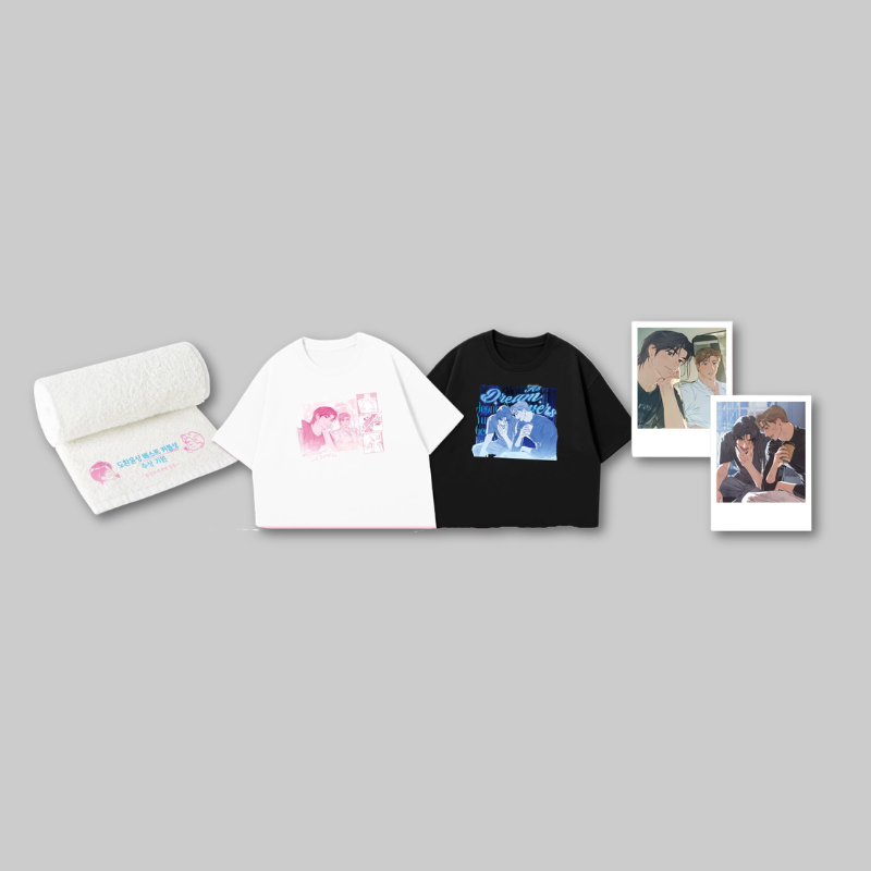 Take home a unique piece of the Fantastic Love Line pop-up experience with the Film Crew Package Set.
