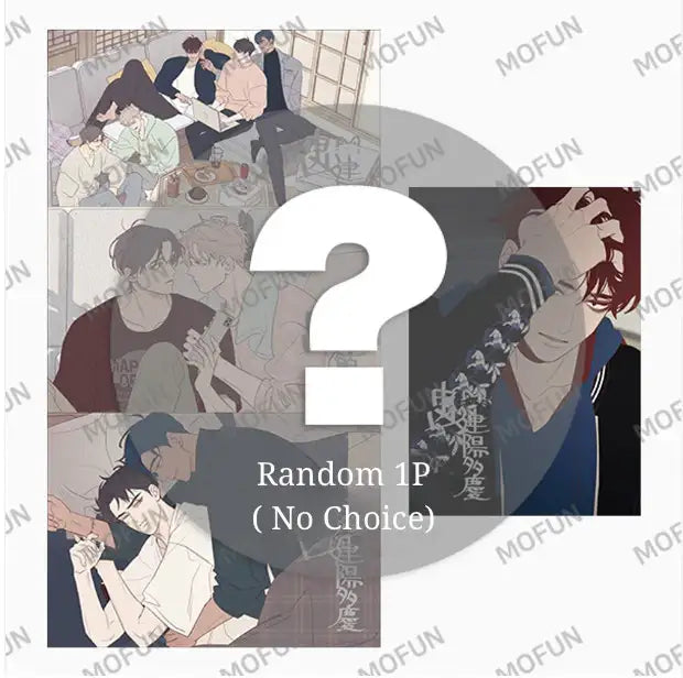 Fate Makes No Mistakes - Illustration Colored Paper - Mofun - Illustration Colored Paper - Harumio