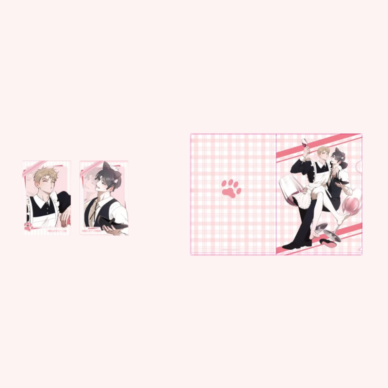 Red Thread Quest x March Monster - Cafe Series Folder & Polaroid Set