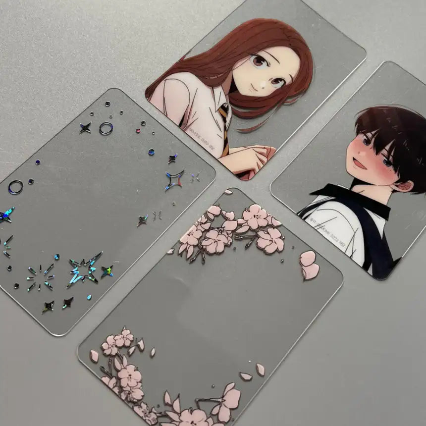 Seasons of Blossom - Spring Transparent Photocard Set - Jaedam Media - Photocard - Harumio