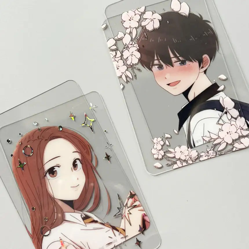 Seasons of Blossom - Spring Transparent Photocard Set - Jaedam Media - Photocard - Harumio