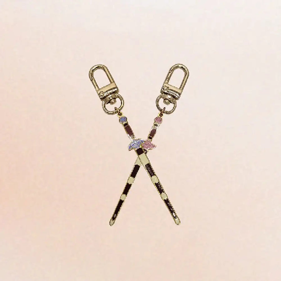 Frenemies: Thicker Than Blood x BeOn - Metal Keyring 2P Set - BeOn Cafe - Keyring - Harumio