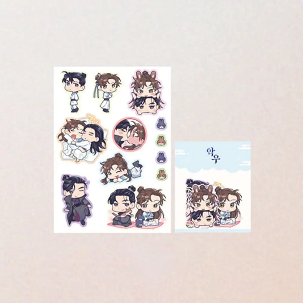 Frenemies: Thicker Than Blood x BeOn - Removable Sticker Pack 12P - BeOn Cafe - Sticker - Harumio