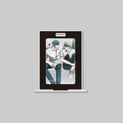 Showcase your favorite Friend or Faux x Beon Annex visuals with the Acrylic Photo Stand.