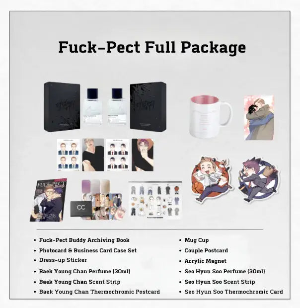 Fuck-Pect Buddy - Official Merchandise - Morethan Things - Merchandise - Harumio
