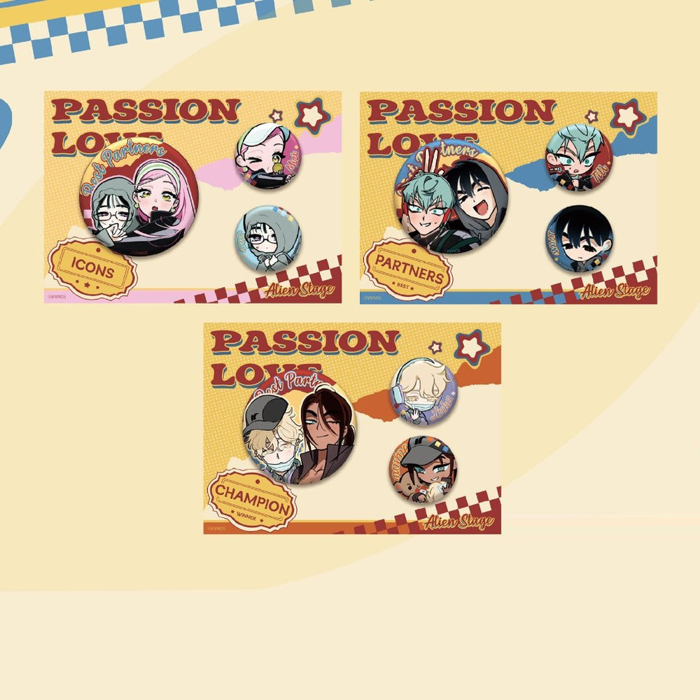Alien Stage SYMGC 3rd Anniversary Chengdu Pop-up Store - Can Badge Set