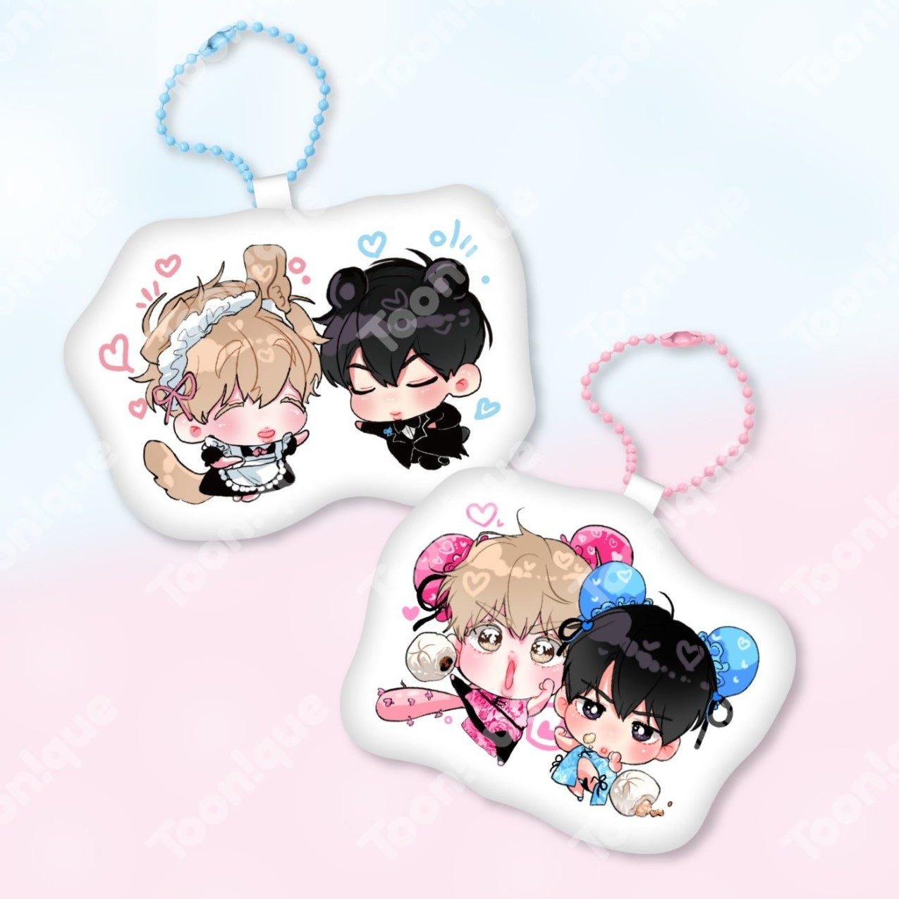 Hyung's Omega x Toonique - Cushion Keyring
