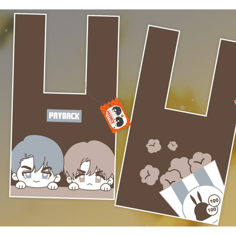 PAYBACK - POP! POPCORN! Knitted Tote Bag