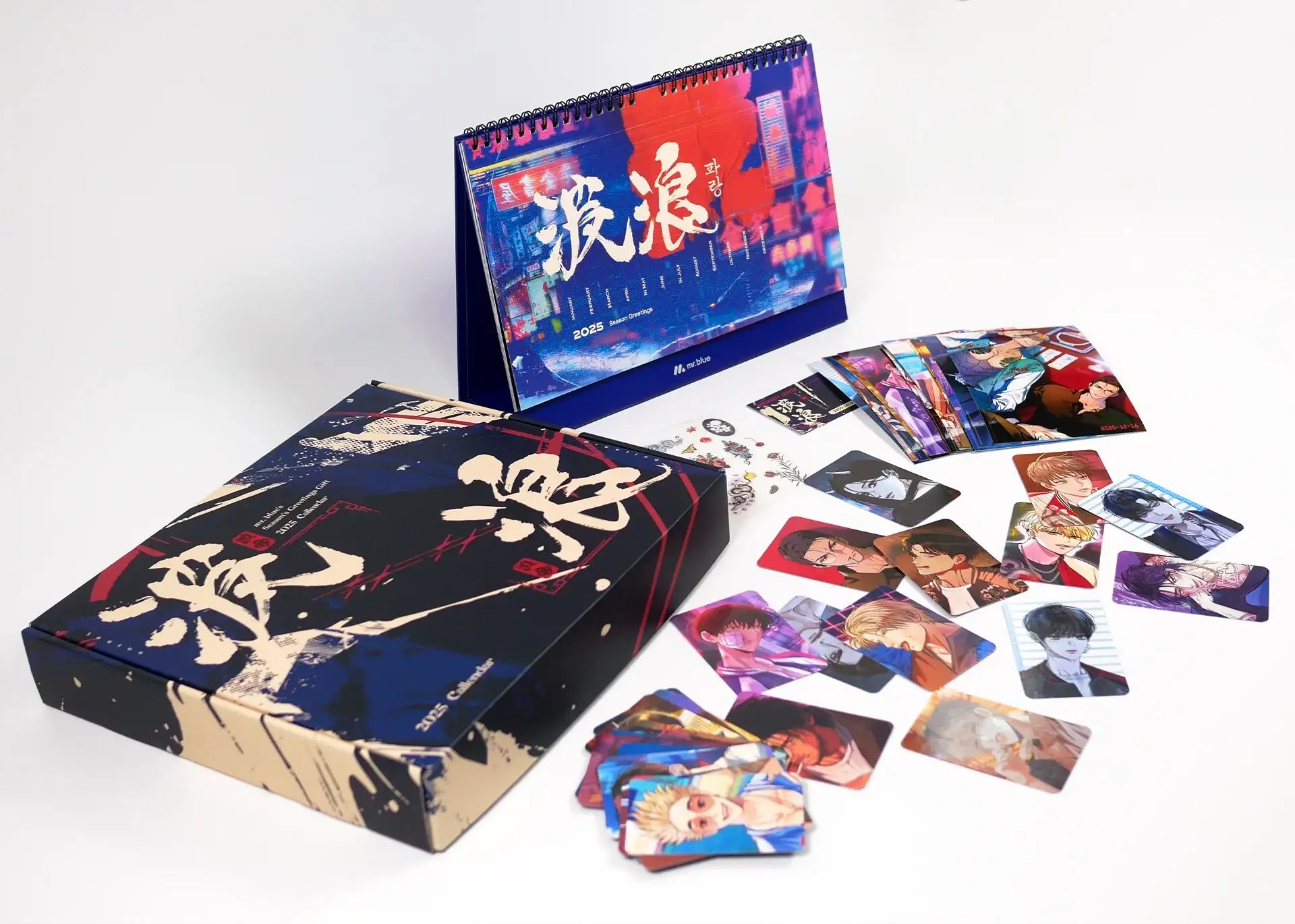 Mr Blue - 2025 Season's Greeting Set - Mr. Blue - Season's Greetings - Harumio
