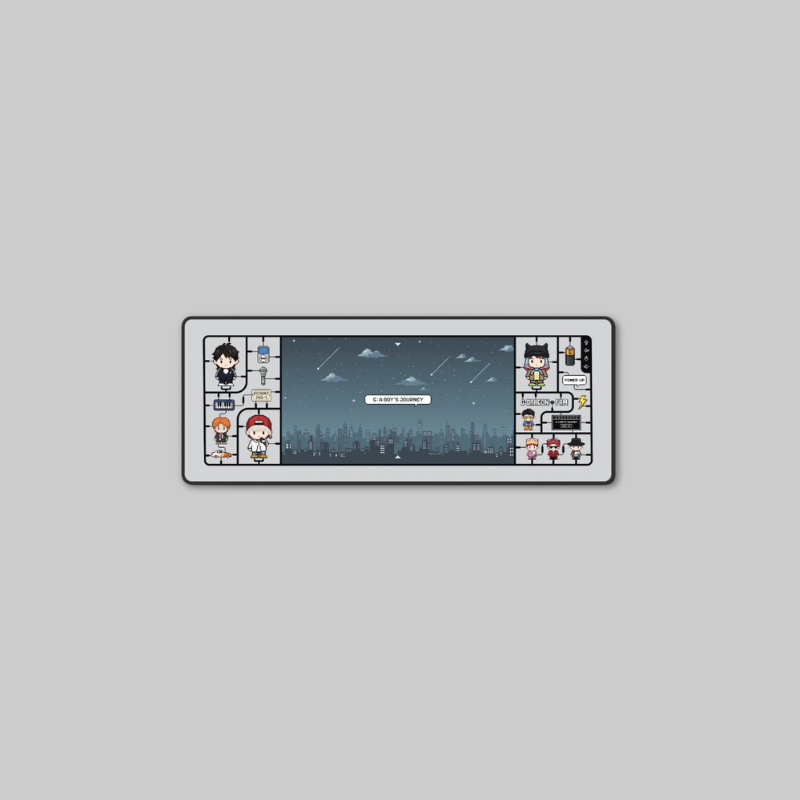 Upgrade your workspace with the official G-DRAGON x FAM POP-UP: G: A BOY'S JOURNEY – Deskmat.